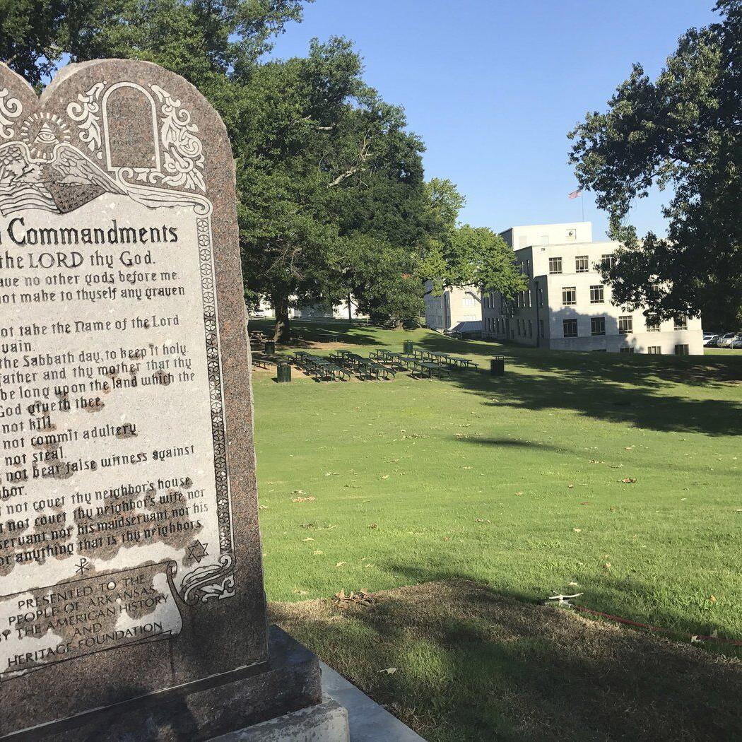 Families file suit challenging Arkansas law that requires Ten Commandments be posted in classrooms